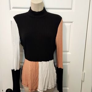 VENUS color block size L shirt